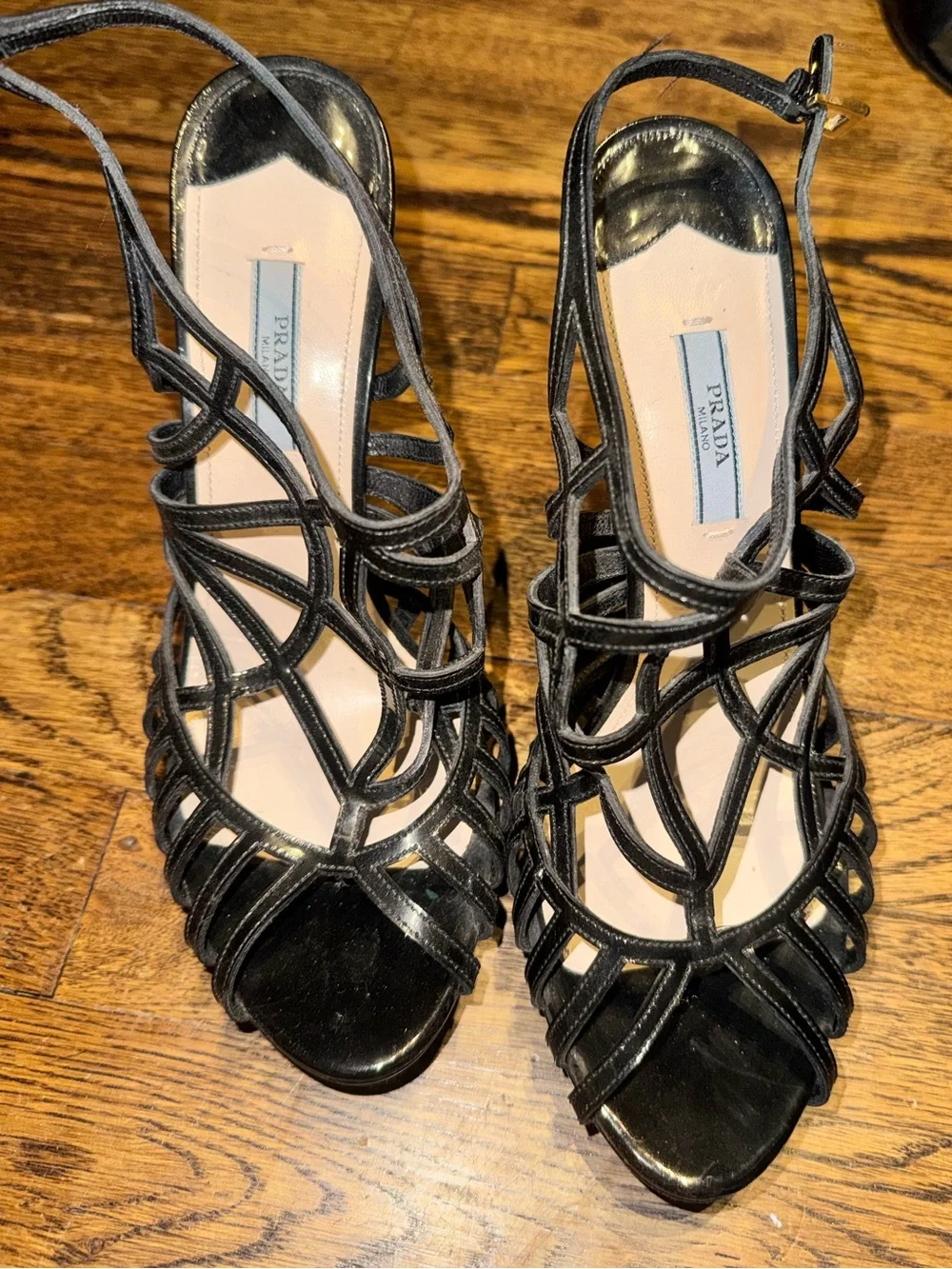 Prada black patent